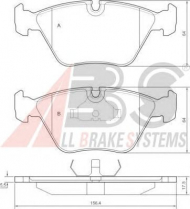Комплект тормозных колодок A.B.S. 36755 OE