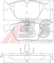 Комплект тормозных колодок A.B.S. 37409 OE