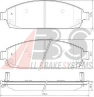 Комплект тормозных колодок A.B.S. 37517 OE