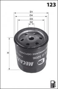 Фильтр MECAFILTER ELG5506