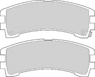 Комплект тормозных колодок NECTO FD6748A