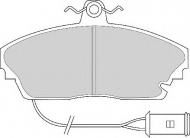 Комплект тормозных колодок NECTO FD6340A