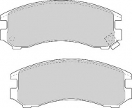 Комплект тормозных колодок NECTO FD6661A