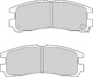 Комплект тормозных колодок NECTO FD6701A