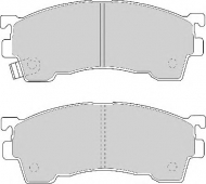 Комплект тормозных колодок NECTO FD6609A