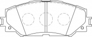 Комплект тормозных колодок NECTO FD7243A