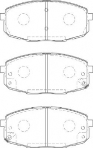 Комплект тормозных колодок NECTO FD7231A