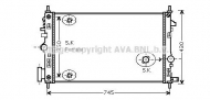 Теплообменник AVA QUALITY COOLING OL2473