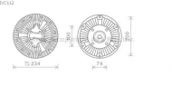 Сцепление AVA QUALITY COOLING IVC112