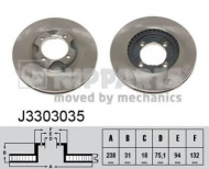 Тормозной диск NIPPARTS J3303035