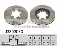 Тормозной диск NIPPARTS J3303073