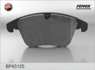 Комплект тормозных колодок FENOX BP43125