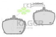 Комплект тормозных колодок KAGER 35-0353