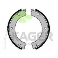 Комлект тормозных накладок KAGER 34-0012