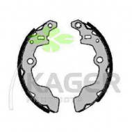 Комлект тормозных накладок KAGER 34-0187