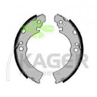 Комлект тормозных накладок KAGER 34-0251