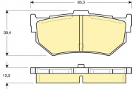 Комплект тормозных колодок GIRLING 6103729