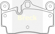 Комплект тормозных колодок BRECK 20293 00