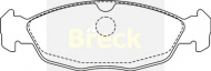 Комплект тормозных колодок BRECK 20547 00 702 00
