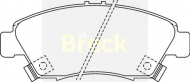 Комплект тормозных колодок BRECK 21697 00 C