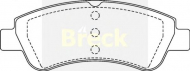 Комплект тормозных колодок BRECK 23599 00 701 00