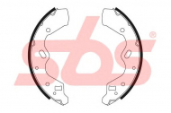 Комлект тормозных накладок sbs 18492732615