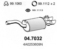 Амортизатор ASSO 04.7032