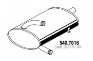 Амортизатор ASSO 540.7016