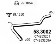 Трубка ASSO 58.3002
