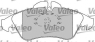 Комплект тормозных колодок VALEO 597222