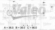Генератор VALEO 433454