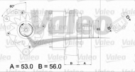 Генератор VALEO 436220