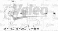 Генератор VALEO 436366