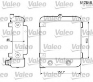 Теплообменник VALEO 817615
