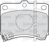 Комплект тормозных колодок VALEO 598268