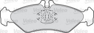 Комплект тормозных колодок VALEO 598045