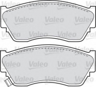 Комплект тормозных колодок VALEO 598628