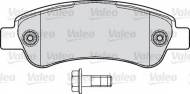 Комплект тормозных колодок VALEO 598892