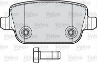 Комплект тормозных колодок VALEO 598935