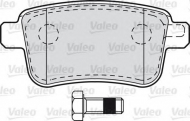 Комплект тормозных колодок VALEO 601011