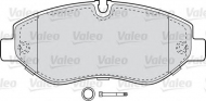 Комплект тормозных колодок VALEO 598882