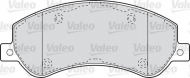 Комплект тормозных колодок VALEO 598816