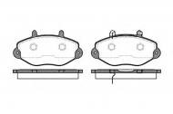 Комплект тормозных колодок WOKING P2923.02