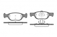 Комплект тормозных колодок WOKING P4883.10