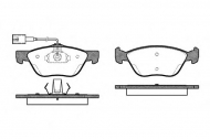 Комплект тормозных колодок WOKING P4893.42