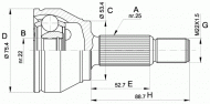 Шарнирный комплект OPEN PARTS CVJ5515.10