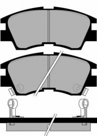 Комплект тормозных колодок Brake ENGINEERING PA552
