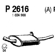 Амортизатор FENNO P2616