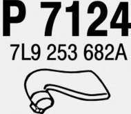 Трубка FENNO P7124