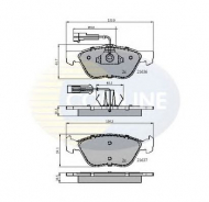 Комплект тормозных колодок COMLINE CBP1897